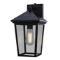 Good Earth Outdoor LED Wall Lantern with Dusk-to-Dawn Sensor