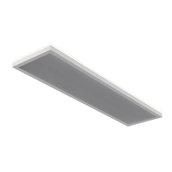 Artika Rayma 1x4 LED Flat Panel Ceiling Light with Backlight