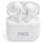 AXS Audio Active Noise Cancelling High Definition Bluetooth Earbuds - White (AXSE01W)