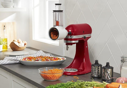 KitchenAid Fresh Prep Slicer/Shredder Attachment, KSMVSA, White