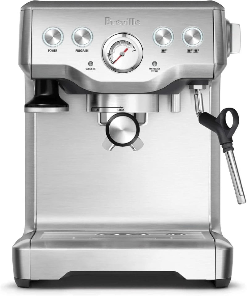 Breville the Infuser Espresso Machine with Milk Frother, Cappuccino & Latte Machine for Home, BES840BSS, Brushed Stainless Steel