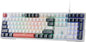 Redragon K668 RGB Gaming Keyboard, 104 Keys + Extra 4 Hotkeys Wired Mechanical Keyboard w/Sound Absorbing Foams, Upgraded Hot-swappable Socket, Mixed Color Keycaps x 2 Sets, Red Switch
