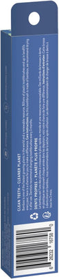 ATTITUDE Bamboo Toothbrush for Kids, Manual Toothbrushes, Soft Bristles, Vegan, Red, 1 Count