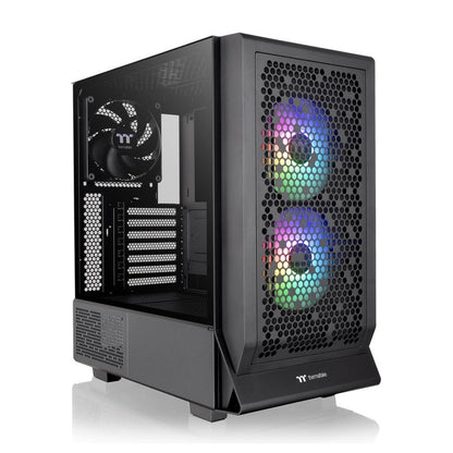 Thermaltake CS CA-1Y2-00M1WN-01 Ceres 330 TG ARGB Mid Tower 1x4mm TG Black RTL - PuriLite