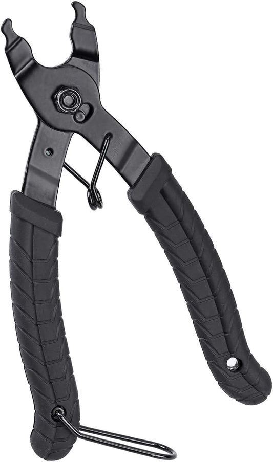 Bike Link Plier, Oumers Chain Plier Missing Link 2 in 1 Opener Closer Remover Plier/Bicycle Chain Plier Compatible with All Speed Chains Repair, Link