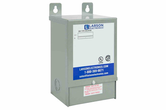 1 kVA Isolation Transformer - 240V Primary - 25V AC Secondary - 50/60Hz - Fully Potted/Encapsulated
