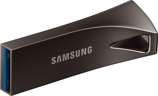 SAMSUNG BAR Plus 256GB - 400MB/s USB 3.1 Flash Drive Titan Gray (MUF-256BE4/AM) [Canada Version]