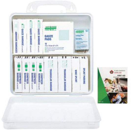 Personal/Isolated Worker Truck First Aid Kit, CSA Z1220-17 Type 1 Personal, Personal (1 Worker), Plastic Box