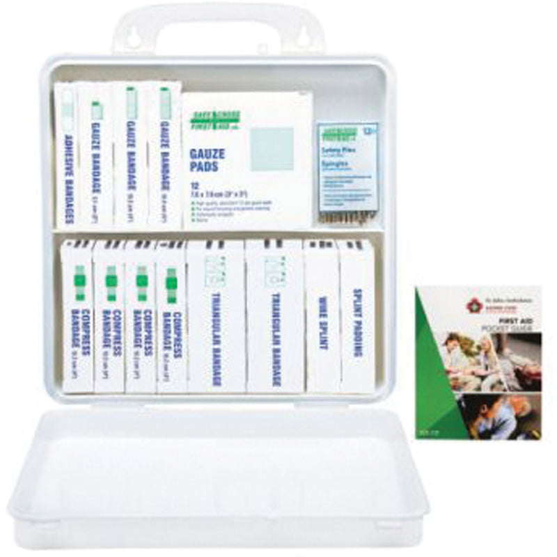 Personal/Isolated Worker Truck First Aid Kit, CSA Z1220-17 Type 1 Personal, Personal (1 Worker), Plastic Box