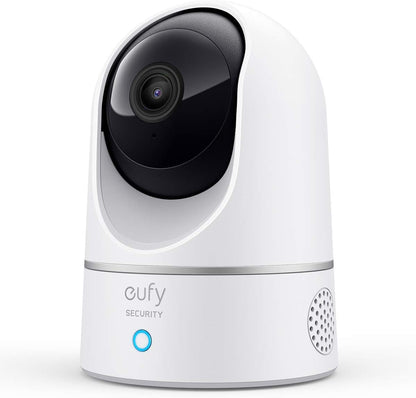 eufy Security Indoor Cam E220, 2K, Pan & Tilt, Indoor Security Camera, Wi-Fi Plug-in Camera, Human & Pet AI, Voice Assistant Compatibility, Night Vision, Motion Tracking, HomeBase not Compatible