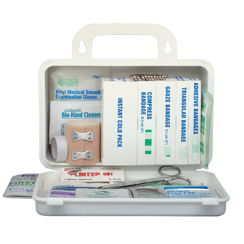 Deluxe Regulation First Aid Kits, WSIB Ontario, Plastic Box