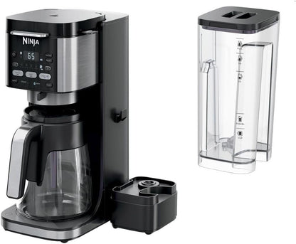 Ninja CFP105 DualBrew Hot & Iced Coffee Maker, Single-Serve, Compatible with K-Cups & 14-Cup Drip Coffee Maker, Black (Renewed)
