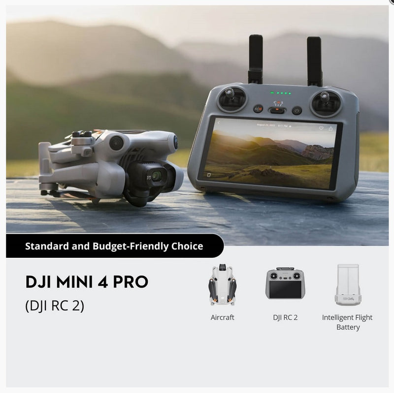 DJI Drone CP.MA.00000732.01 Mini 4 Pro (DJI RC 2) (GL) Retail