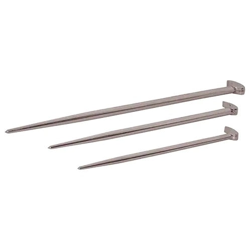 Rolling Head Pry Bar Set, 3 Pcs.