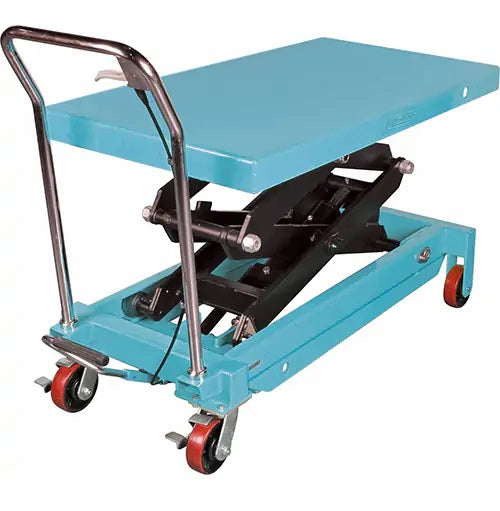 Heavy-Duty Hydraulic Scissor Lift Table, 48" L x 24" W, Steel, 1545 lbs. Capacity - PuriLite