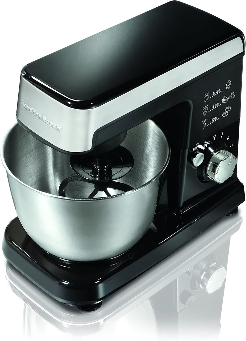 Hamilton Beach 6-Speed Stand Mixer, Black , 63327