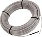 (Open Box) Schluter Ditra-Heat-E-HK Electric Floor Heating Cable Kit with Temperature Sensors - Ideal for Interior Tile Floors - Minimal EMF, Twisted Pair Cables, 240V, 176.3 Feet - DHEHK24053
