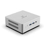 Minisforum - UN100L Mini PC - Intel N100, 16GB DDR5, 512GB SSD, Windows 11 Pro - Triple Display Support - PuriLite