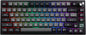 EPOMAKER TH80 SE Gasket 75% Mechanical Keyboard, NKRO Hot Swap RGB Triple Mode Gaming Keyboard with Poron/EVA Foam, Knob Control for E-Sport/Win/Mac (TH80 SE Black Silver, Epomaker Flamingo Switch)