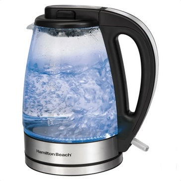 Hamilton Beach 1.7 L Glass Kettle