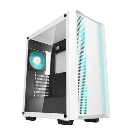 DeepCool-CC560-V2-White-Mid-Tower-ATX-PC-Case-Tempered-Glass