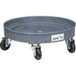 Leak Containment Drum Dolly, 24.25" dia. X 8.625" H, 1.5 US Gal. Spill Cap. - PuriLite