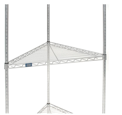 Nexel® ST24C Chrome Triangle Wire Shelf 24" - PuriLite