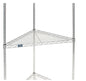 Nexel® ST24C Chrome Triangle Wire Shelf 24" - PuriLite
