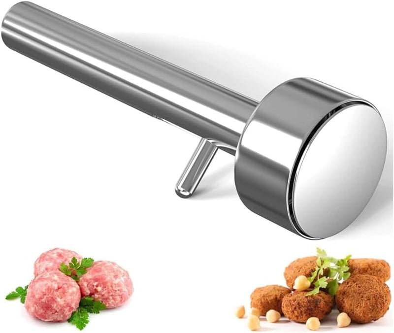 Falafel Maker Press Scoop Stainless Steel Premium Quality Professional Middle Eastern Kitchen Tool Meatball Mold 1.6 Inch (4.1 cm) Diameter