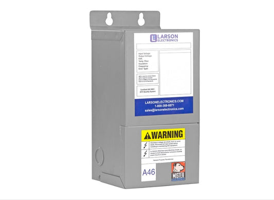 1-Phase Buck/Boost Step-Down Prewired Transformer - 240V Primary - 220V Secondary - 45.87 Amps - 50/60Hz
