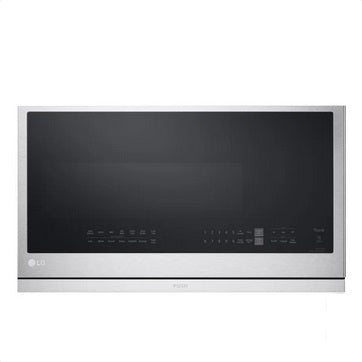 LG 2.1 cu. ft. Smudge Resistant Stainless Steel Over-the-Range Microwave with ExtendaVent