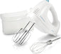 Hamilton Beach 6-Speed Electric Hand Mixer with Whisk, Traditional Beaters, Snap-On Storage Case, White