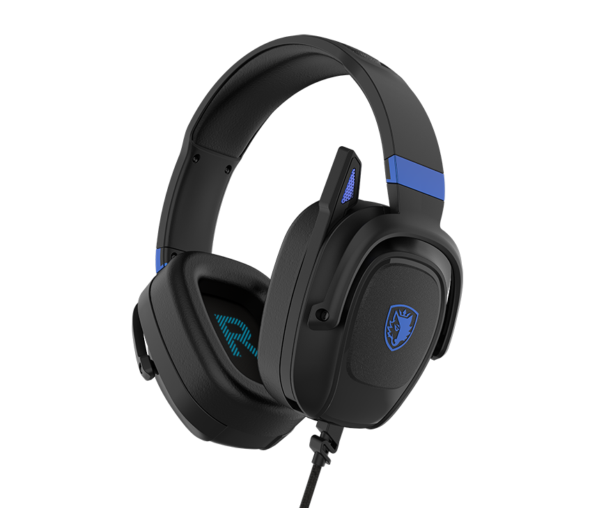 SADES SA-732 - Wired Gaming Headset with Noise Reduction, 3.5mm Jack for PS4/PS5/Xbox/PC - PuriLite