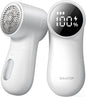 GAIATOP Fabric Shaver, Rechargeable Lint Remover Sweater Defuzzer, Intelligent Digital Display Lints Shaver Fuzzs Pills Bobbles Trimmer for Clothes and Furniture White(1 pcs)