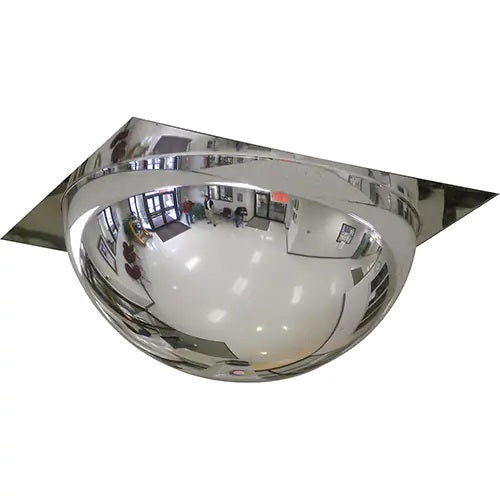 Drop-In Ceiling Panel Dome, Full Dome, Open Top, 24" Diameter