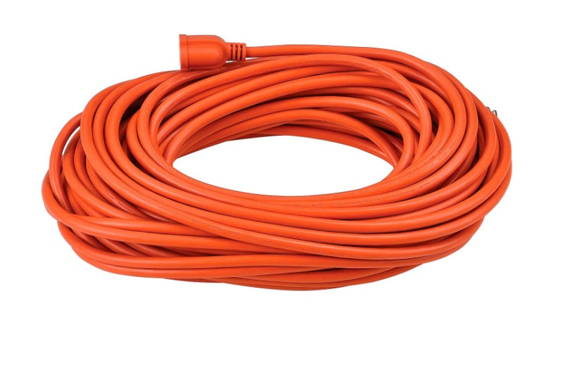 Global Industrial™ 100 Ft. Outdoor Extension Cord, 14/3 Ga, 13A, Orange