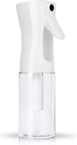 TANSHINE Continuous Hair Plant Mister Spray Bottle Fine Empty Small Mist Spray Bottles Mist Sprayer Water Alcohol Cleaning Spray Mist Bottle for Curly Hair Styling Products,Plants, 200ml,Clear