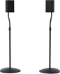 Sanus Adjustable Height Speaker Stand - Extends 28" to 38" - Holds Satellite & Small Bookshelf Speakers (i.e. Bose, Harmon Kardon, Polk, JBL, KEF, Klipsch, Sony and Others) - Set of 2 - Model: HTBS