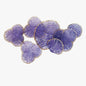 Luxury Floral Metal Wall Decor | Large Purple Flower Dimensional Wall Art