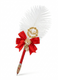Large Luxury Handmade Nikah Signing Pen | Peacock Feather Wedding Keepsake Bridal Gift