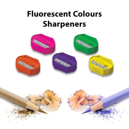 Goldfish Double Screw Pencil Sharpener 50 pcs Bucket - High Quality Blade - PuriLite