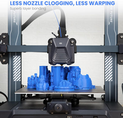 ELEGOO PLA Filament 1.75mm Black 1KG,3D Printer Filament Dimensional Accuracy +/- 0.02mm,1kg Cardboard Spool(2.2lbs) 3D Printing Filament Fits for Most FDM 3D Printers