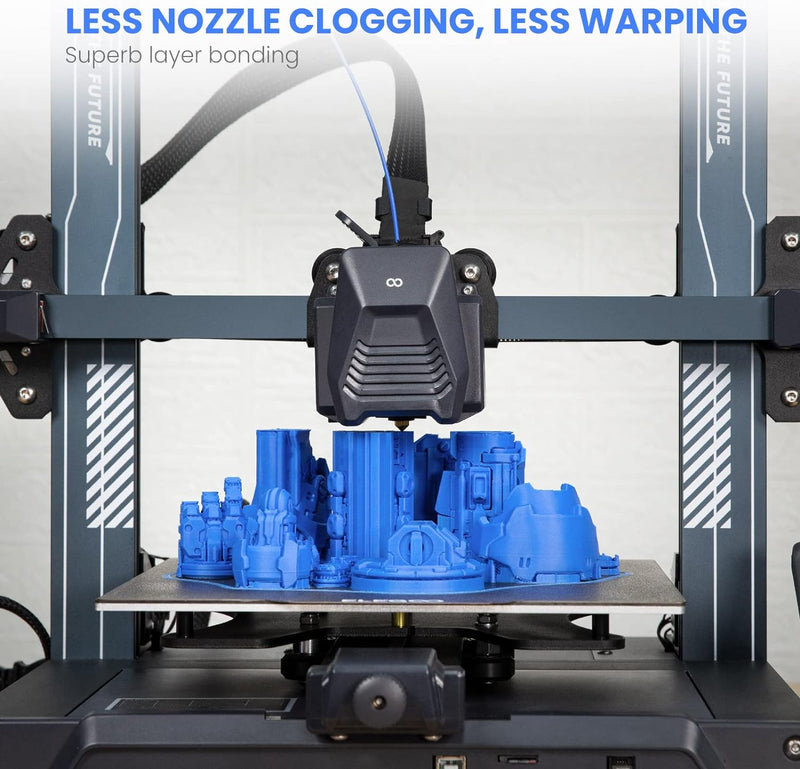 ELEGOO PLA Filament 1.75mm Black 1KG,3D Printer Filament Dimensional Accuracy +/- 0.02mm,1kg Cardboard Spool(2.2lbs) 3D Printing Filament Fits for Most FDM 3D Printers