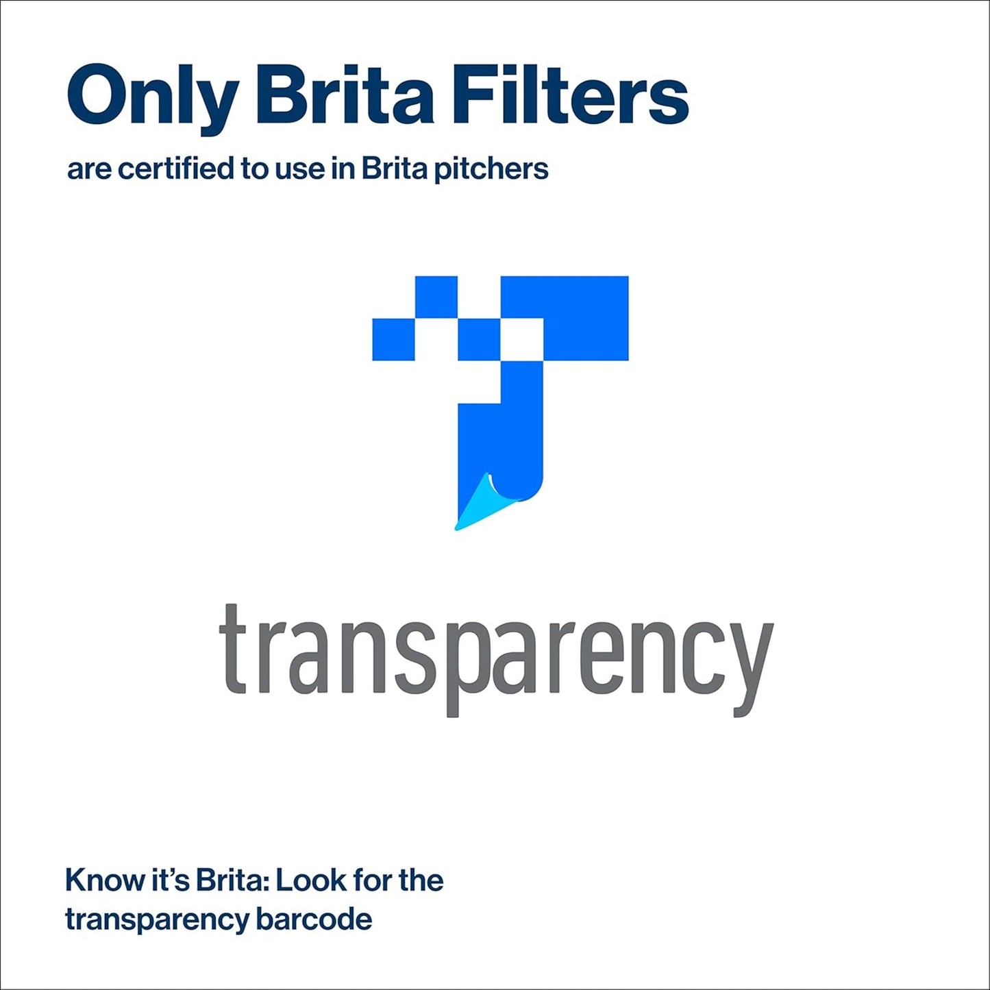 Brita Standard Replacement Filter, Reduces Contaminants while keeping healthy minerals, Certified by WQA to reduce Chlorine for improved taste, Made without BPA, Replace after 151 litres, 3 Count