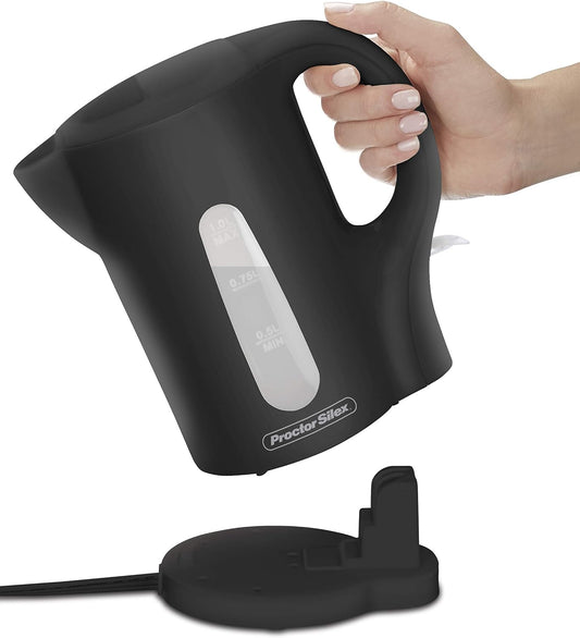Proctor Silex 41008PS Proctor-Silex Kettle, Black - PuriLite