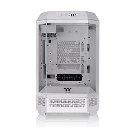 Thermaltake CS CA-1Y4-00S6WN-00 The Tower 300 Snow MicroTower 3x3mm TG White - PuriLite