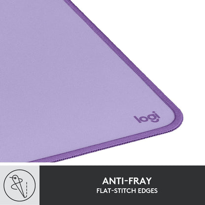 Logitech Desk Mat - Studio Series, Multifunctional Large Desk Pad, Extended Mouse Mat, Office Desk Protector with Anti-Slip Base, Spill-Resistant Durable Design, in Lavender