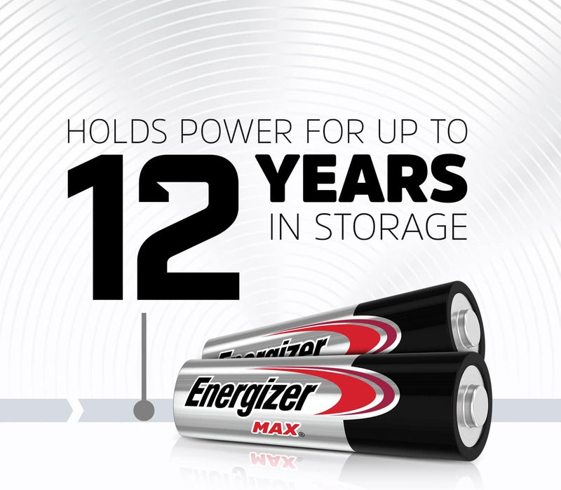 Energizer MAX AA Batteries (20 Pack), Double A Alkaline Batteries