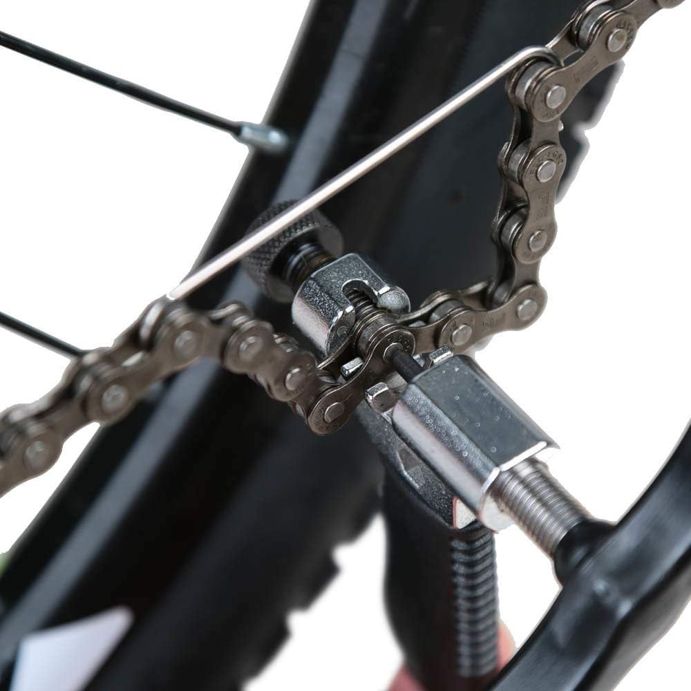Oumers Universal Bike Chain Tool with Chain Hook, Road and Mountain Bicycle Repair Tool, Bike Chain Splitter Cutter Breaker, Bicycle Remove and Installing