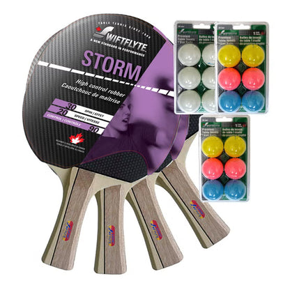 Swiftflyte Match Indoor Table Tennis Table with Rackets & Balls
